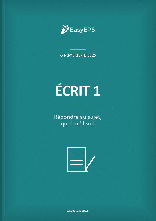 Pack &Eacute;crit 1 CAPEPS